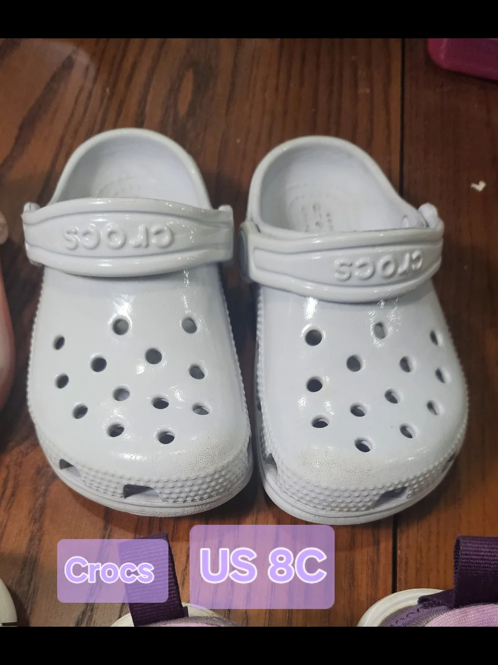 Bundle of 6 baby toddler shoes
